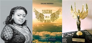 Author wins prestigious award for her book, Soaring on a Wing